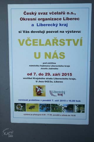 Výstava Včelařství u nás - Liberec, Krajský úřad